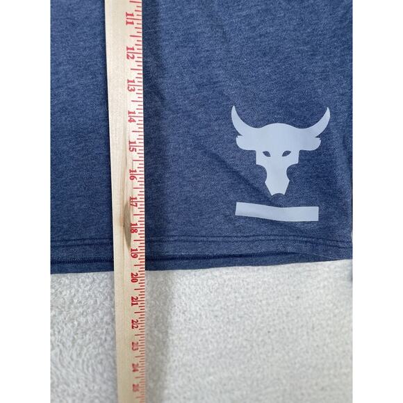 Under Armour Hoodie Sweatshirt Womens Large Project Rock Cropped Oversized - Picture 8 of 14